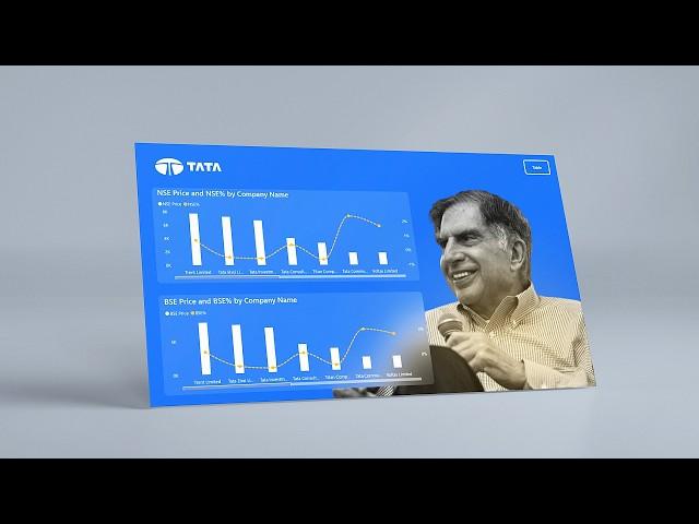 Tribute to Ratan Tata | Power BI Dashboard Project from Scratch