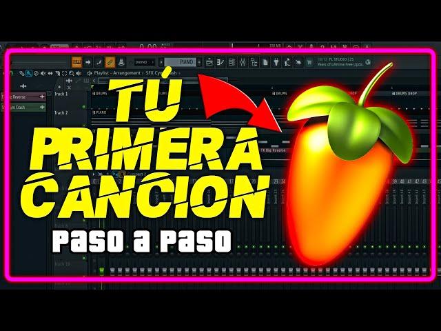 COMO HACER una CANCION en FL STUDIO 21 || Como HACER MUSICA y como USAR FL STUDIO 21