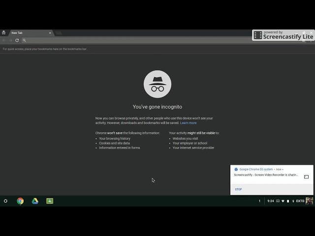 how to go incognito on a school Chromebook link to website in description