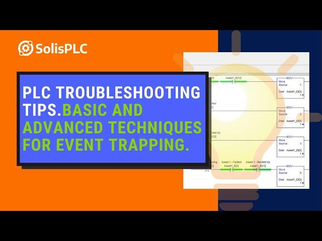 PLC Troubleshooting Techniques | Ladder Logic Fault Traps & Time Stamp Tutorial