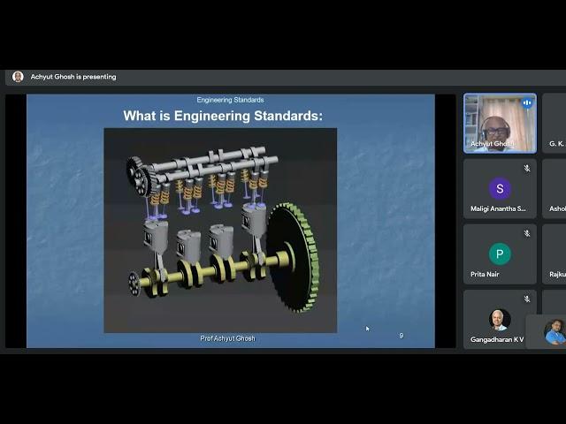 Prof. Achyut Ghosh: Engineering standard