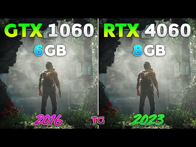 GTX 1060 vs RTX 4060 - 7 Years Difference