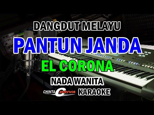 karaoke pantun janda nada wanita Dminor kn7000 by el corona