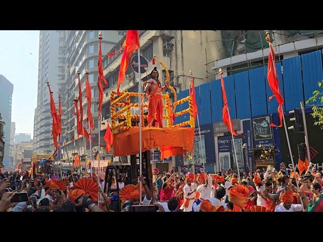 Goosebump performance | रामाय Theme IN Dhol TashaGirgaon Dhwaj Pathak | Girgaon Gudi Padwa 2024