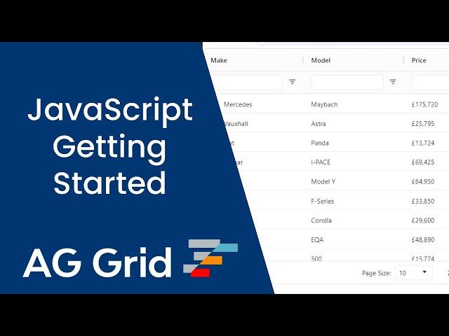 JavaScript Data Grid