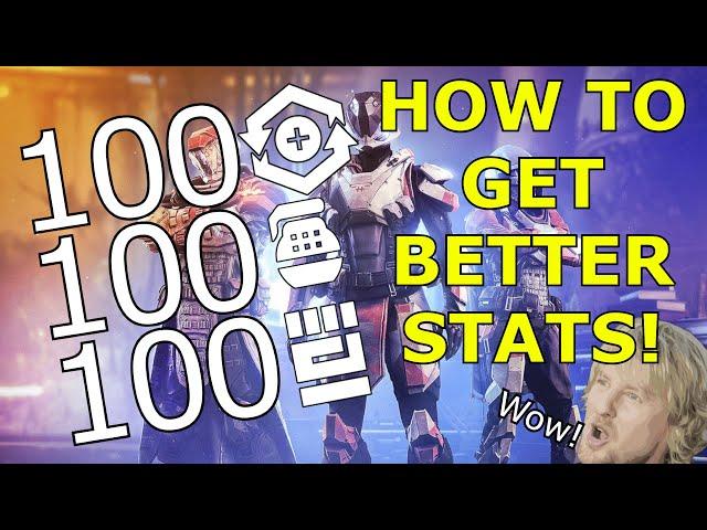 Destiny 2 | Triple 100 Stats in 1 MINUTE