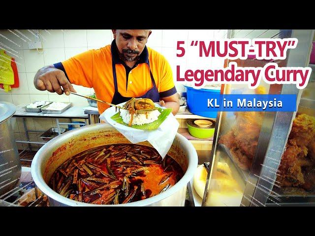 5 Must-Try Legendary Curry places in Kuala Lumpur Malaysia /Curry Laksa/Fish Curry/Tandoori chicken