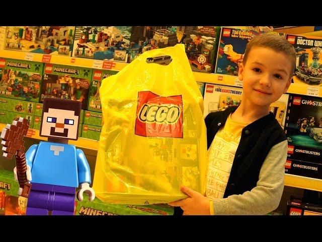 VLOG Lego Minecraft Shopping - Toy Store