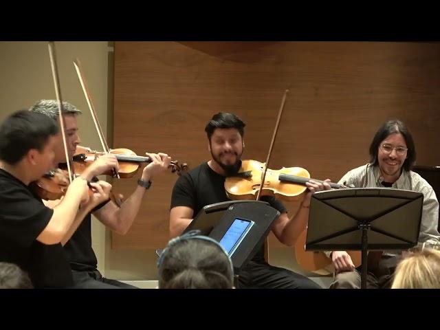 Argentinische Volksmusik (4) Ensemble Huayra Muyoj, Fabián Cardozo, Streichquartett "Khunpa"