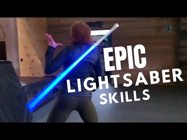 EPIC LIGHTSABER SKILLS - Real Life Jedi [MUST WATCH!]