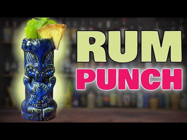 Rum Cocktails; The Rum Punch FORMULA. How to make a Great Rum Punch EVERYTIME