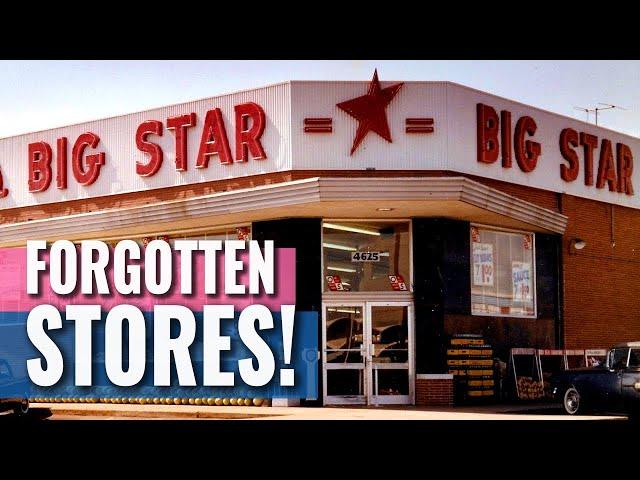 The FORGOTTEN American Grocery Stores