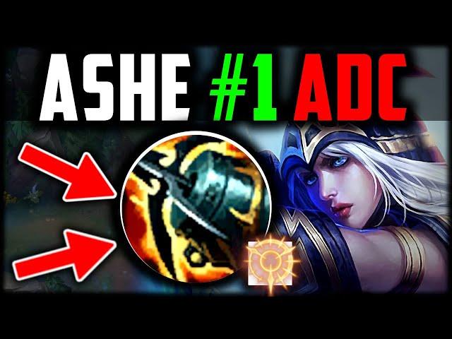 ASHE THE #1 ADC IN LEAGUE OF LEGENDS - How to Play Ashe & Carry for Beginners Season 14