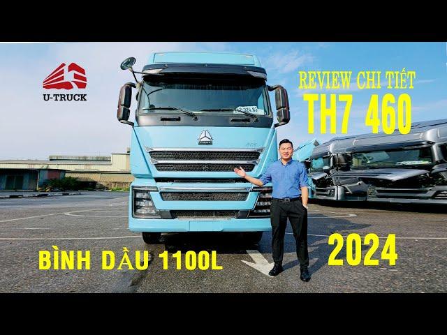 REVIEW CHI TIẾT ĐẦU KÉO SITRAK TH7 460 LX CẦU LÁP 2024- GIÁ XE TH7 460 [HOWOVIMID]U-TRUCK