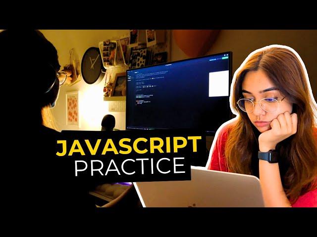 [Coding Vlog] Practicing JavaScript | JavaScript Interview Challenges