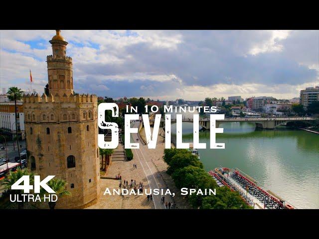 SEVILLE  Sevilla 2024 Drone Aerial 4K Drones | Andalusia Andalucía Spain España