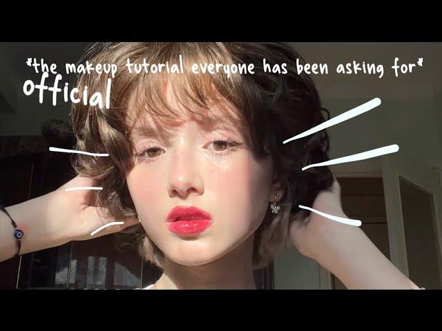 my OFFICIAL (5 minute) makeup tutorial/routine