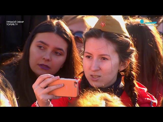 Тамара Гвердцители - Нам нужна одна победа (Концерт ко Дню победы на Дворцовой площади, СПб, 2018)