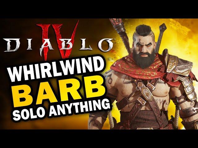 Strongest Barb Build in the Game RN - D4 Whirlwind Barb