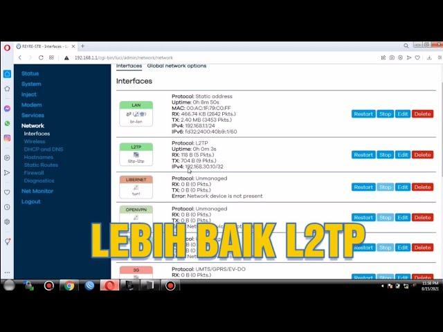 Setting L2TP di STB OpenWrt Untuk Pemula | Pejuang Receh