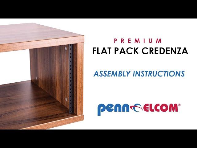 Premium Flat Pack Credenzas (How To Assemble) - R8600 | Penn Elcom