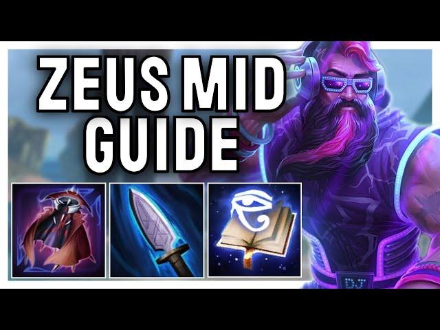 A PRO PLAYER'S GUIDE TO ZEUS- Zeus Play-by-Play Ranked Conquest