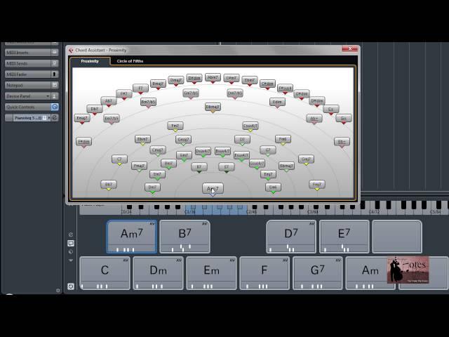 Cubase Pro 8 - Chord Assistant