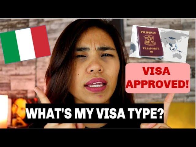 TYPE OF VISA ITALIAN EMBASSY GAVE + SCHENGEN VISA + BEING MARRIED TO AN ITALIAN