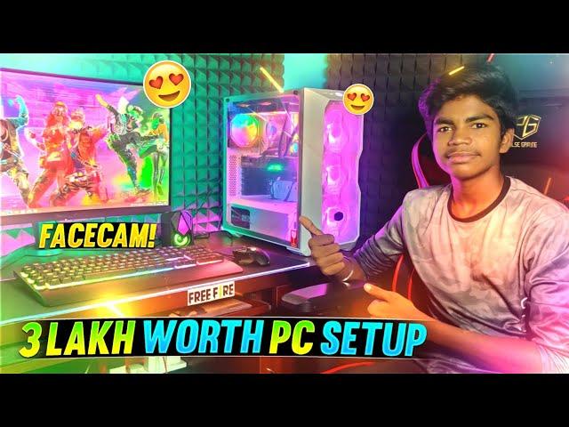 My New 3 Lakh Worth Gaming Pc Setup Tour With FaceCam | My Dream Pc Setup Vlog | KG