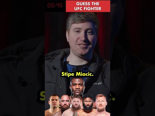 Guess The MMA Fighter...