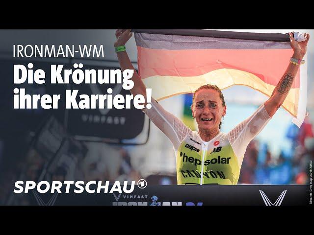 Ironman-WM: Laura Philipp krönt sich erstmals zur Weltmeisterin | Sportschau