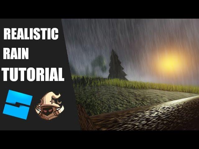 HOW TO ADD REALISTIC RAIN | ROBLOX STUDIO 2021