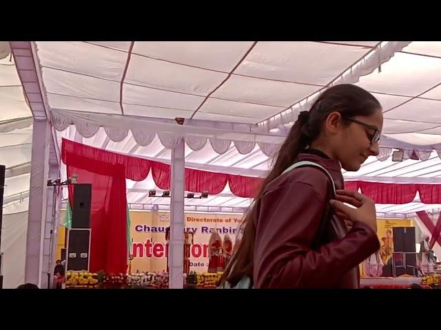 Rasiya Dance in Inter zonal youth Festival ️ CRSU University ️