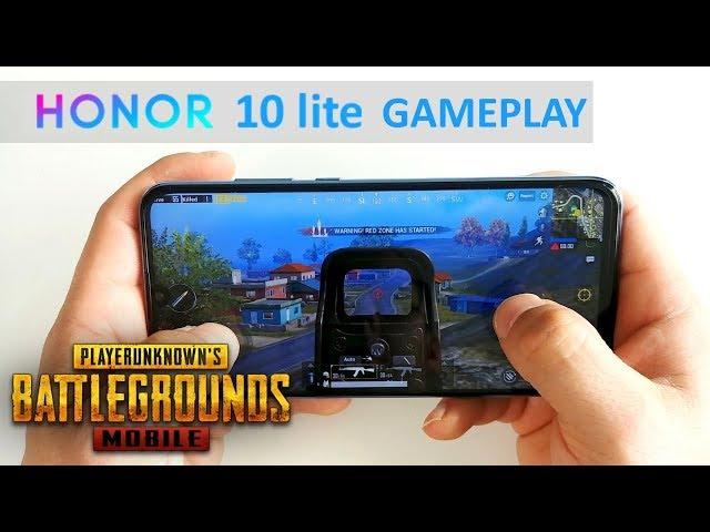 PUBG MOBILE Honor 10 lite GAMEPLAY - (Max Graphics Settings)