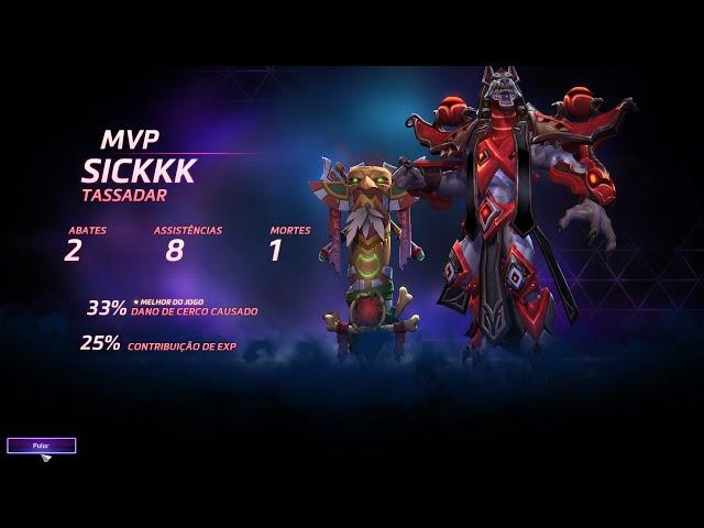 Tassadar MVP 33% Siege Damage + Zagara Damage Build - Heroes of the Storm 2023 GAMEPLAY