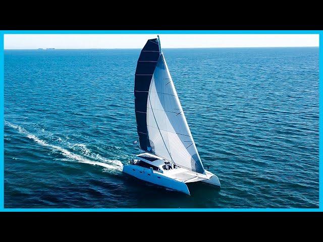 The BEST Catamaran That I've Seen So Far [Full Tour] Learning the Lines