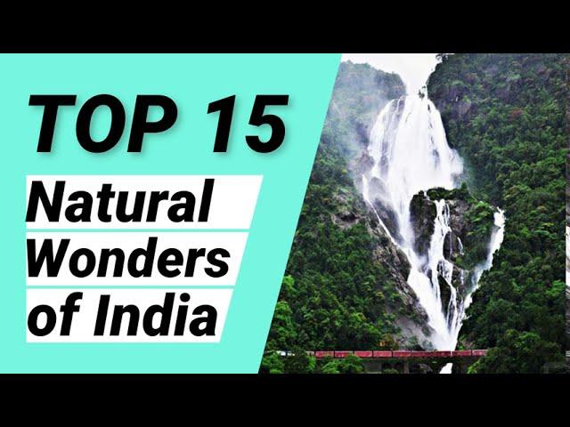 Top 15 natural wonders of India #do you know? #natural wonder of India