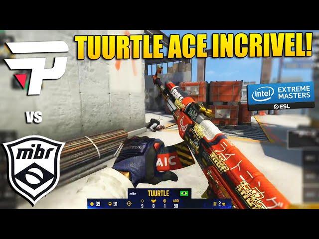 TUURTLE ACE INACREDITAVEL!!! MIBR vs PAIN - MELHORES MOMENTOS | IEM Brazil Closed 2023 | CSGO