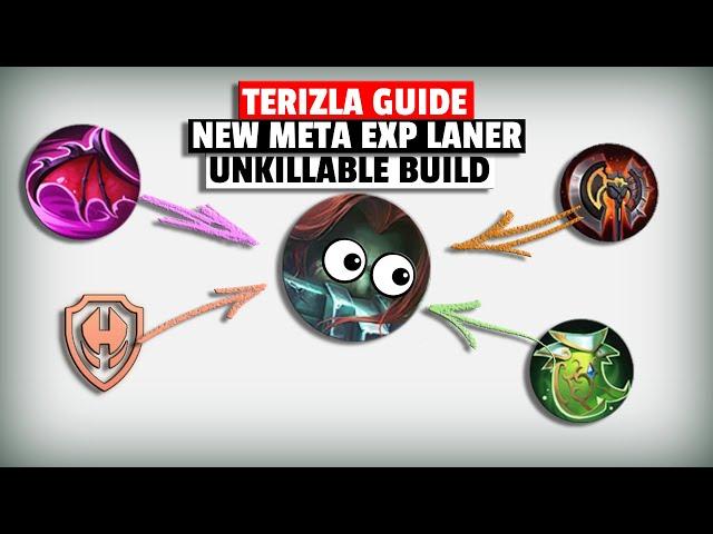 TERIZLA NEW Item Build & PRO Guide | Queen's Wings & War Axe| Terizla Best Guide 2024