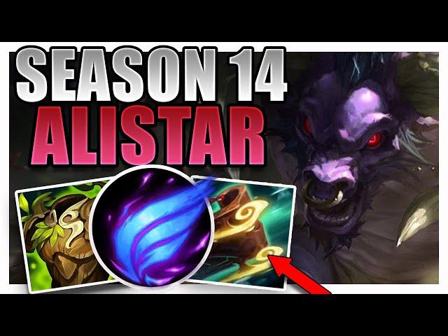 SEASON 14 ALISTAR SUPPORT GAMEPLAY GUIDE