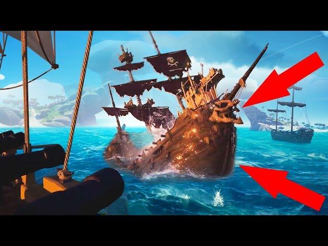 НОВЫЙ КОРАБЛЬ СКЕЛЕТОВ НАПАЛ НА НАС! - SEA OF THIEVES!