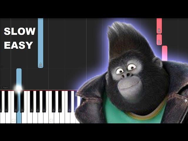 Elton John - I'm Still Standing (SLOW EASY PIANO TUTORIAL)