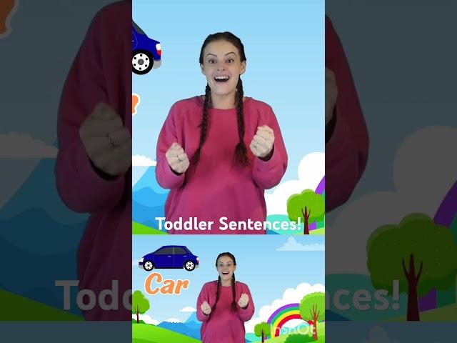 Toddler Sentences | I Hear.....