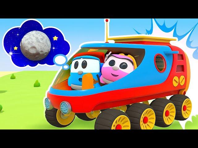 Full episode of Car cartoons & street vehicles for kids. Leo the Truck & construction games for kids