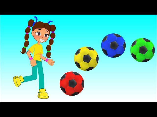 Finger Family Color Balls | Kids Songs! and Nursery Rhymes