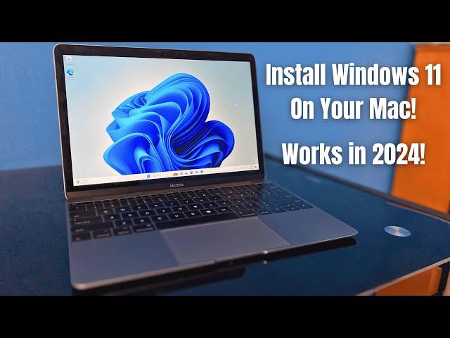 How to install Windows 11 on a Mac using Boot Camp Assistant | 2024 Updated Tutorial #mac #windows11