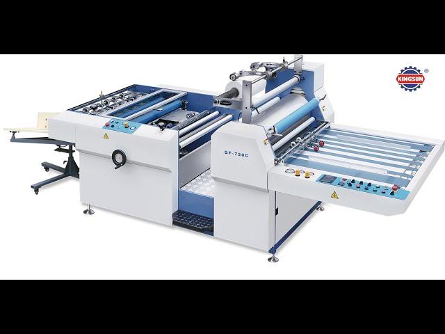 SF- 920C Semi-automatic Industrial Thermal Laminator Machines - Kingsun Machinery