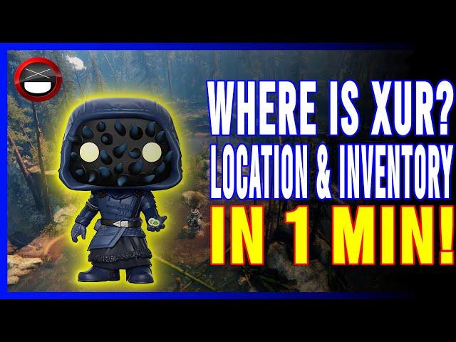 Destiny 2: Where Is Xur | Xur In 1 Min | April 28th 2023