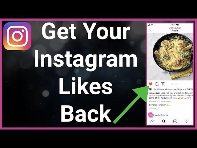 How To Fix Instagram Not Showing Likes