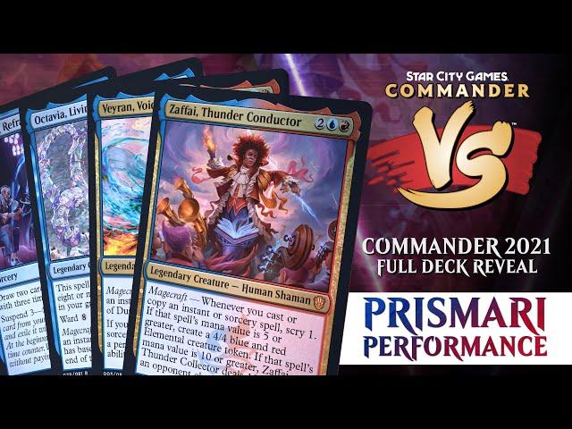 Commander 2021 Prismari Performance Full Deck Reveal! | Magic: The Gathering | Commander VS